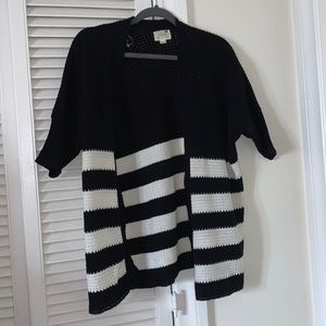 black & white pacsun cardigan